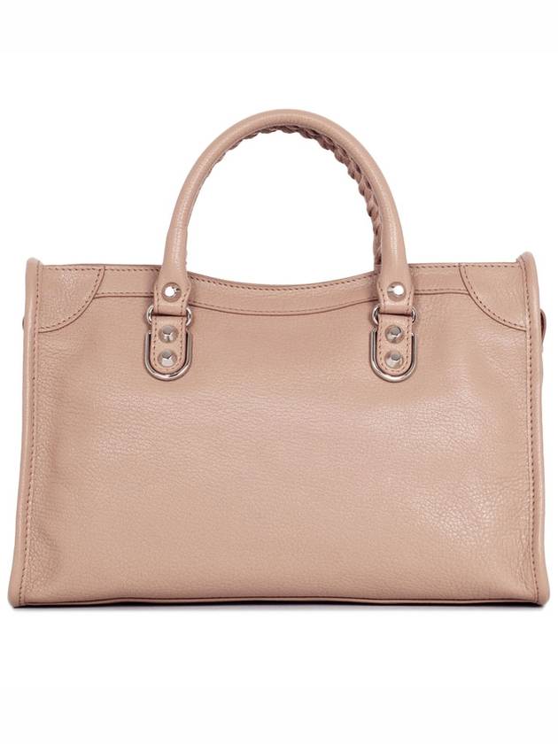 Luxury Balenciaga  Metallic Edge Mini City Tote Bag Pink