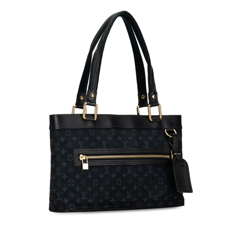 Louis Vuitton Monogram Mini Lucy UPM Handbag M92680 TST Blue Canvas Leather  Louis Vuitton