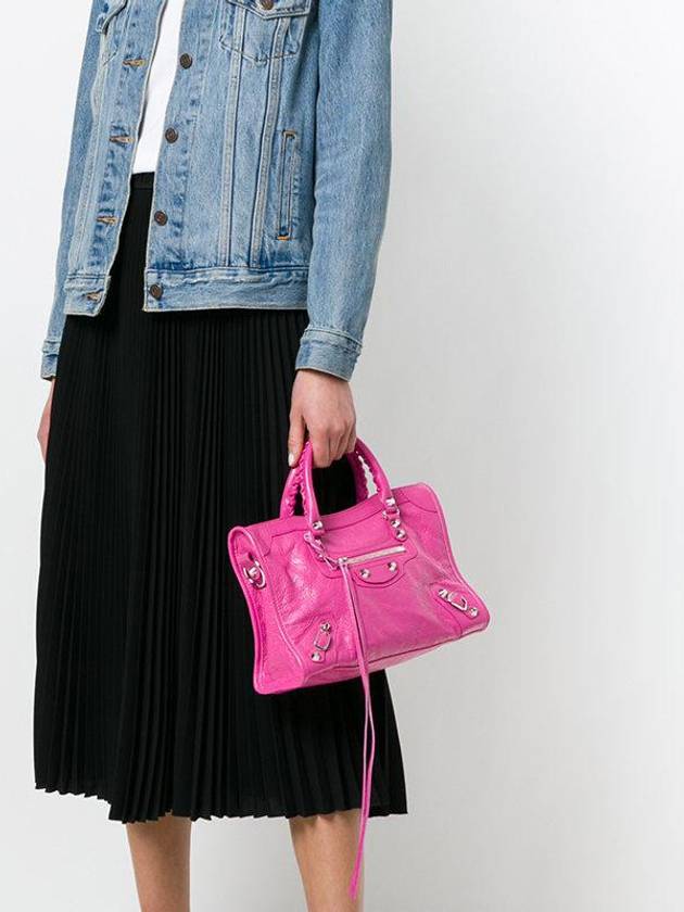 Luxury Balenciaga  Classic City Small Tote Bag Pink