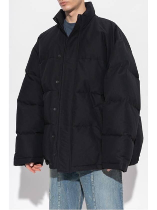 Luxury Balenciaga  Men's Boxy Puffer Padding Black