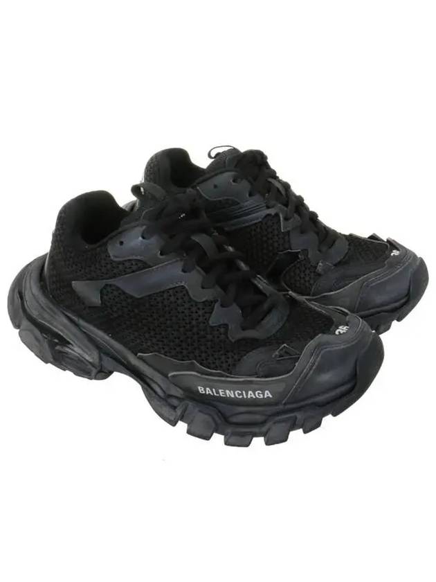 Luxury Balenciaga  Track 3 Low-Top Sneakers Black