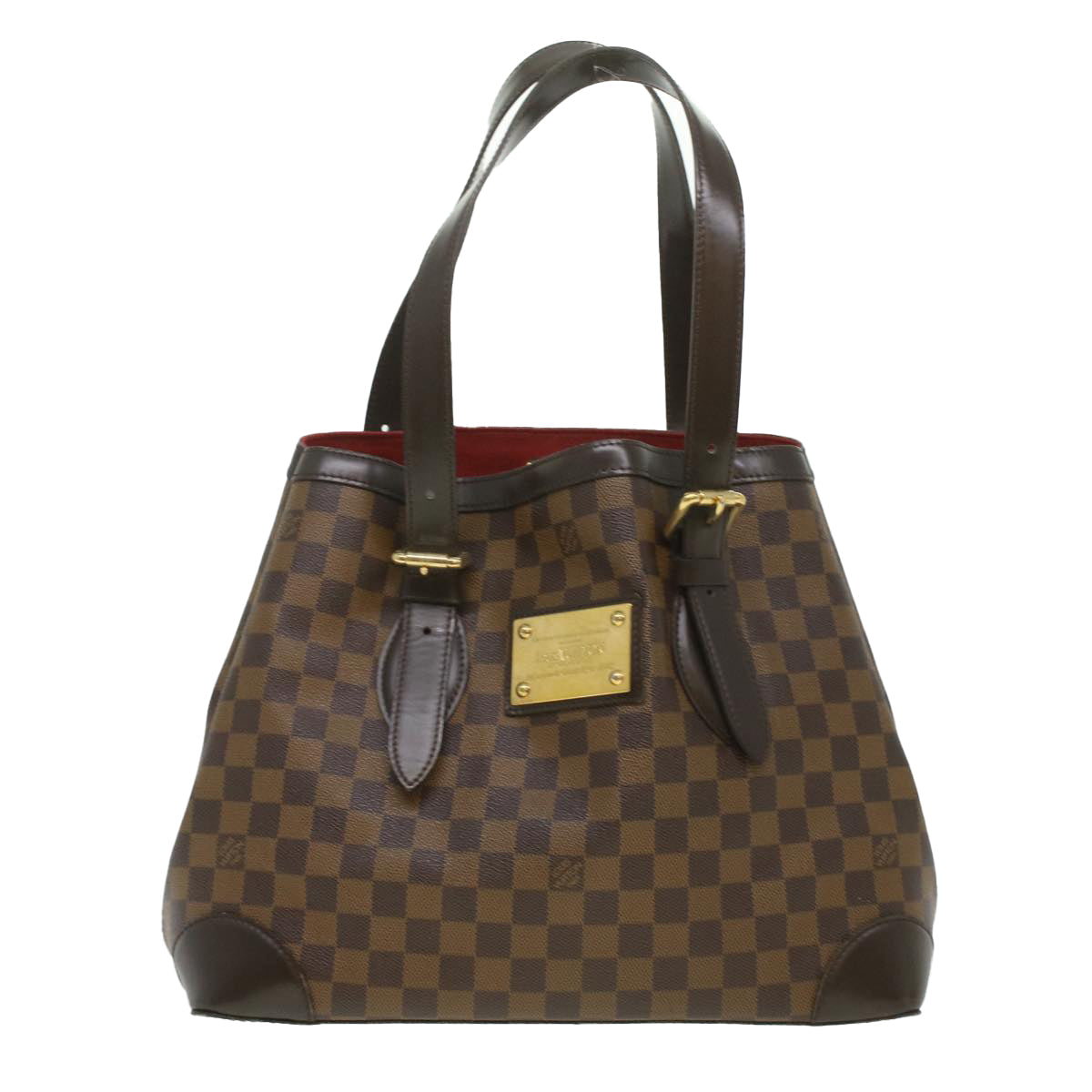 Louis Vuitton Brown Canvas Hampstead tote bag