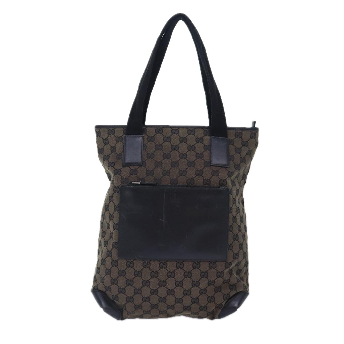 Gucci Brown Canvas Tote Bag ()