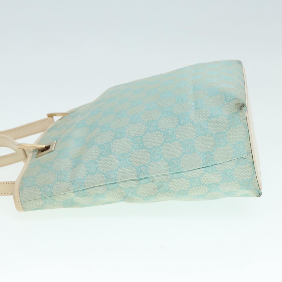 Gucci Blue Canvas Tote Bag