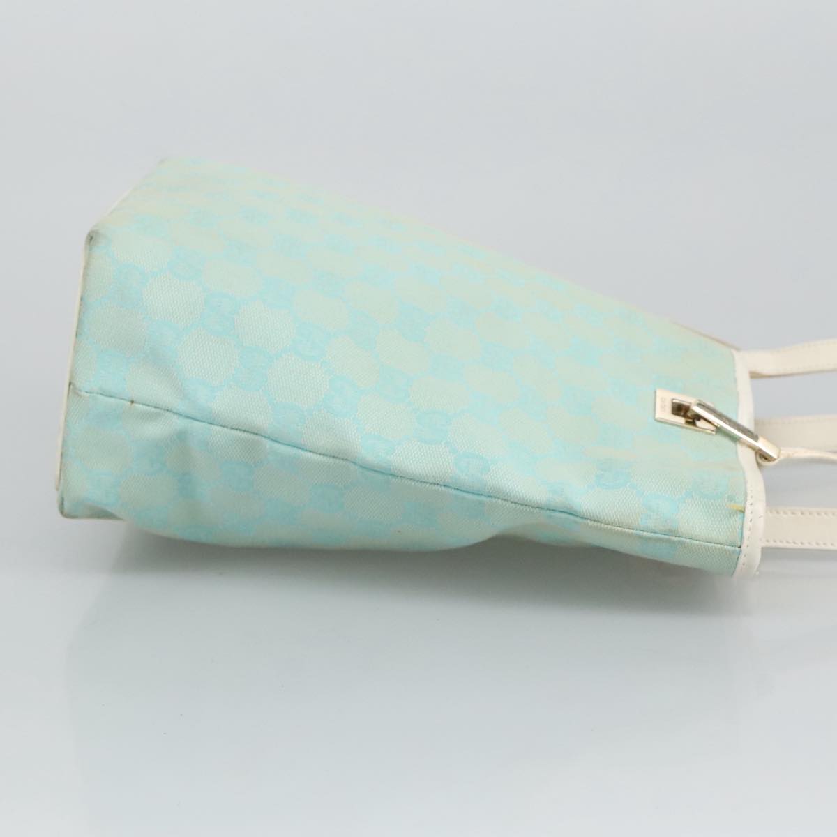 Gucci Blue Canvas Tote Bag