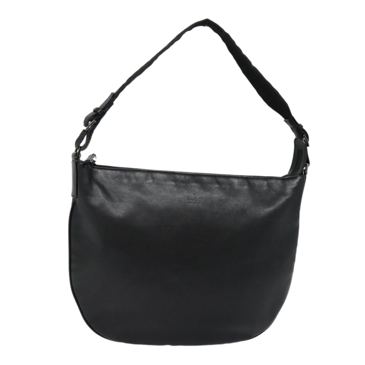 Gucci Demi Lune Black Leather Shoulder Bag ()
