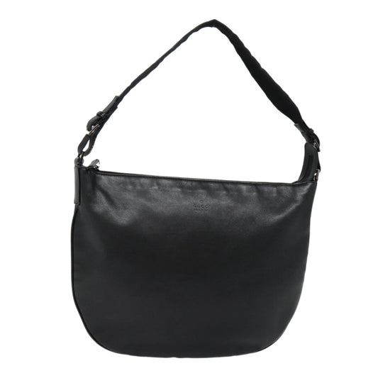 Gucci Demi Lune Black Leather Shoulder Bag ()