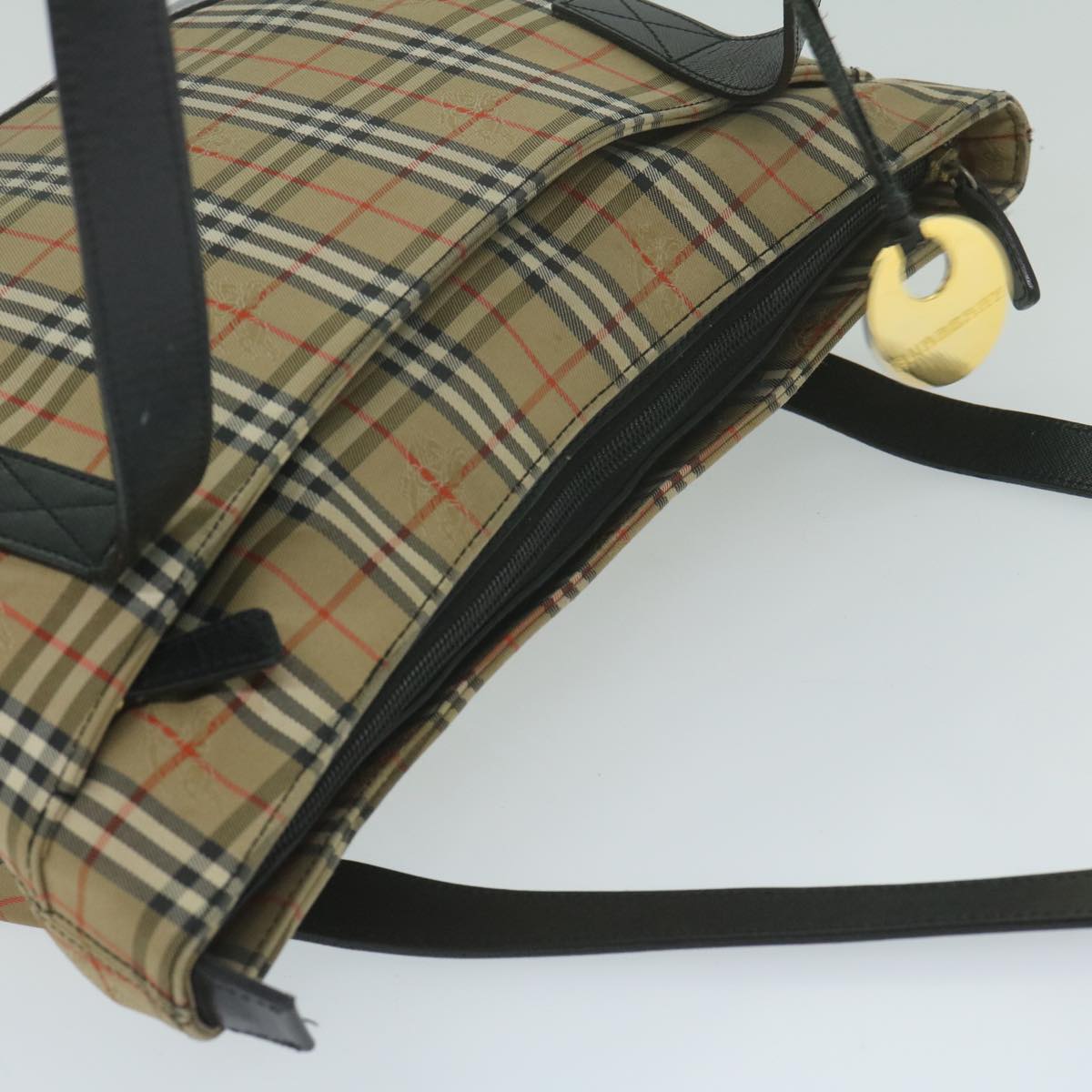 BURBERRY Nova Check Shoulder Bag