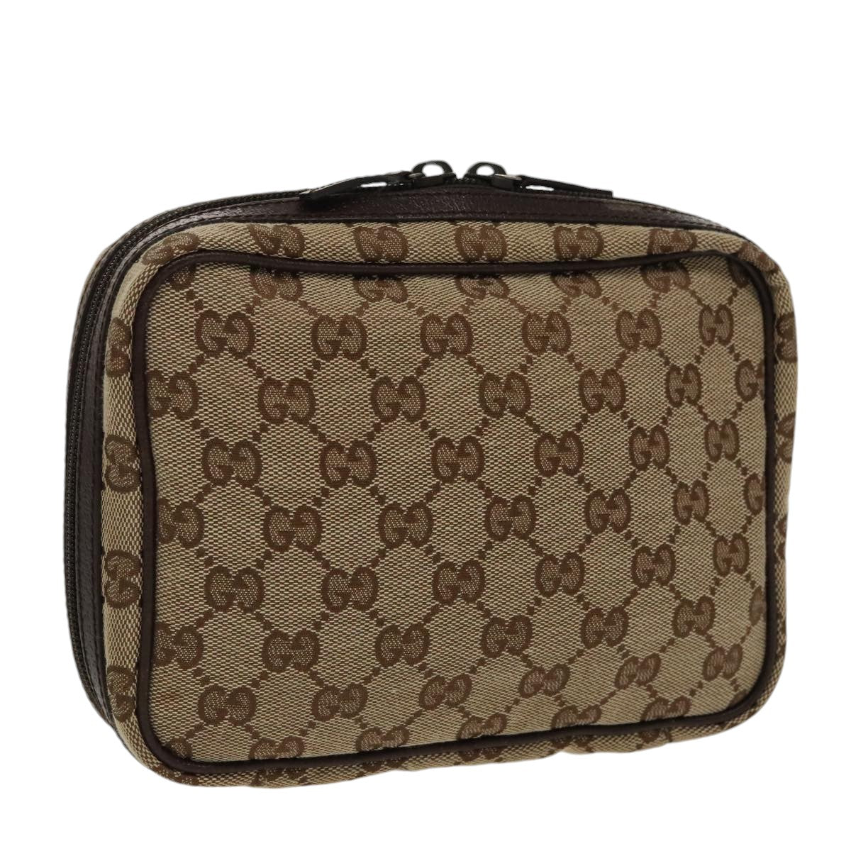 Gucci Beige Canvas Clutch Bag ()