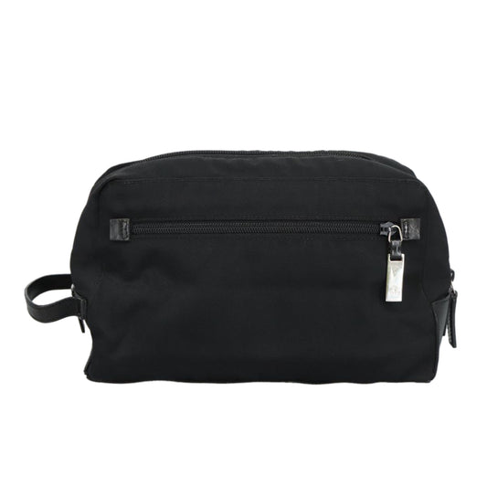 Gucci Black Canvas Clutch Bag ()