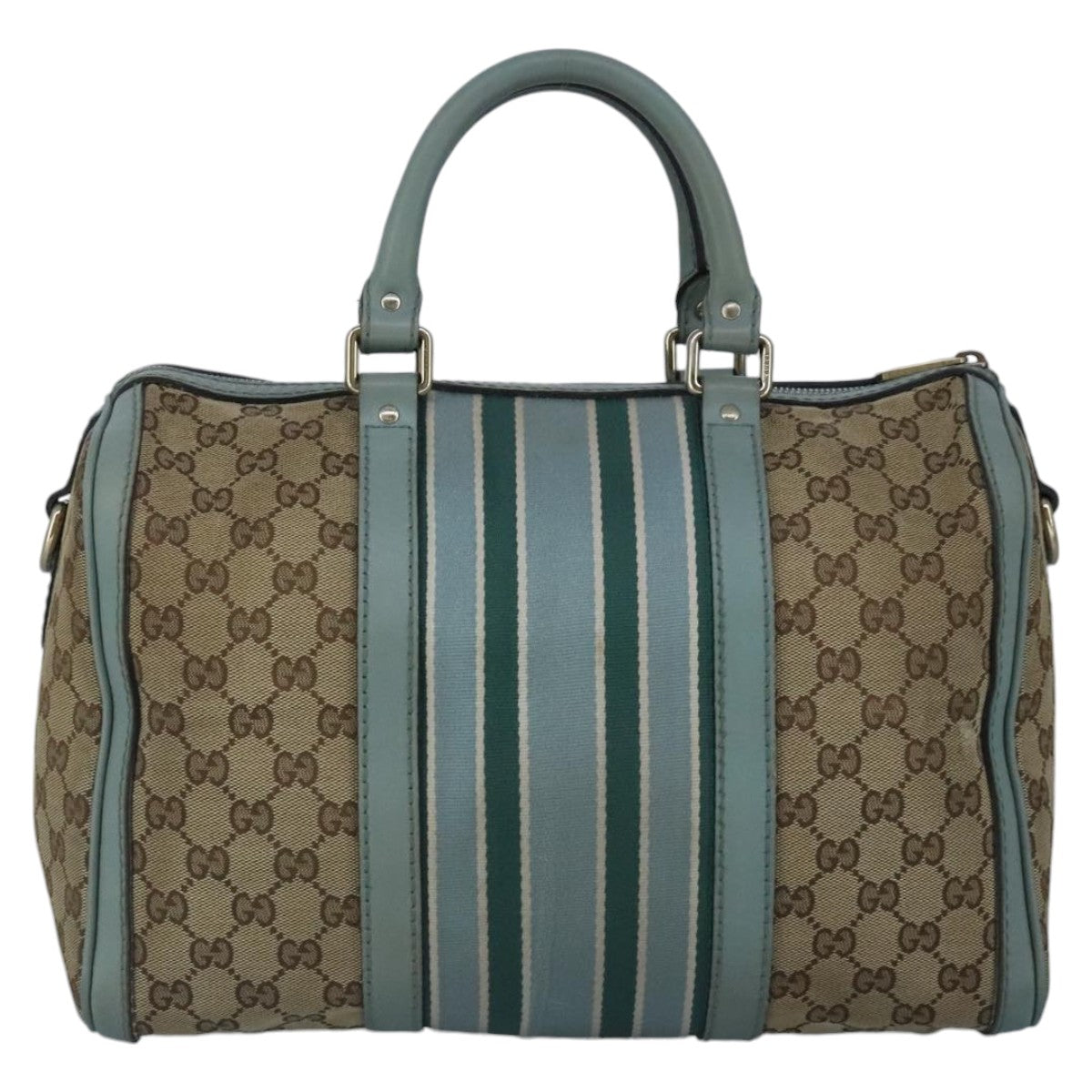 Gucci Beige Canvas Travel Bag