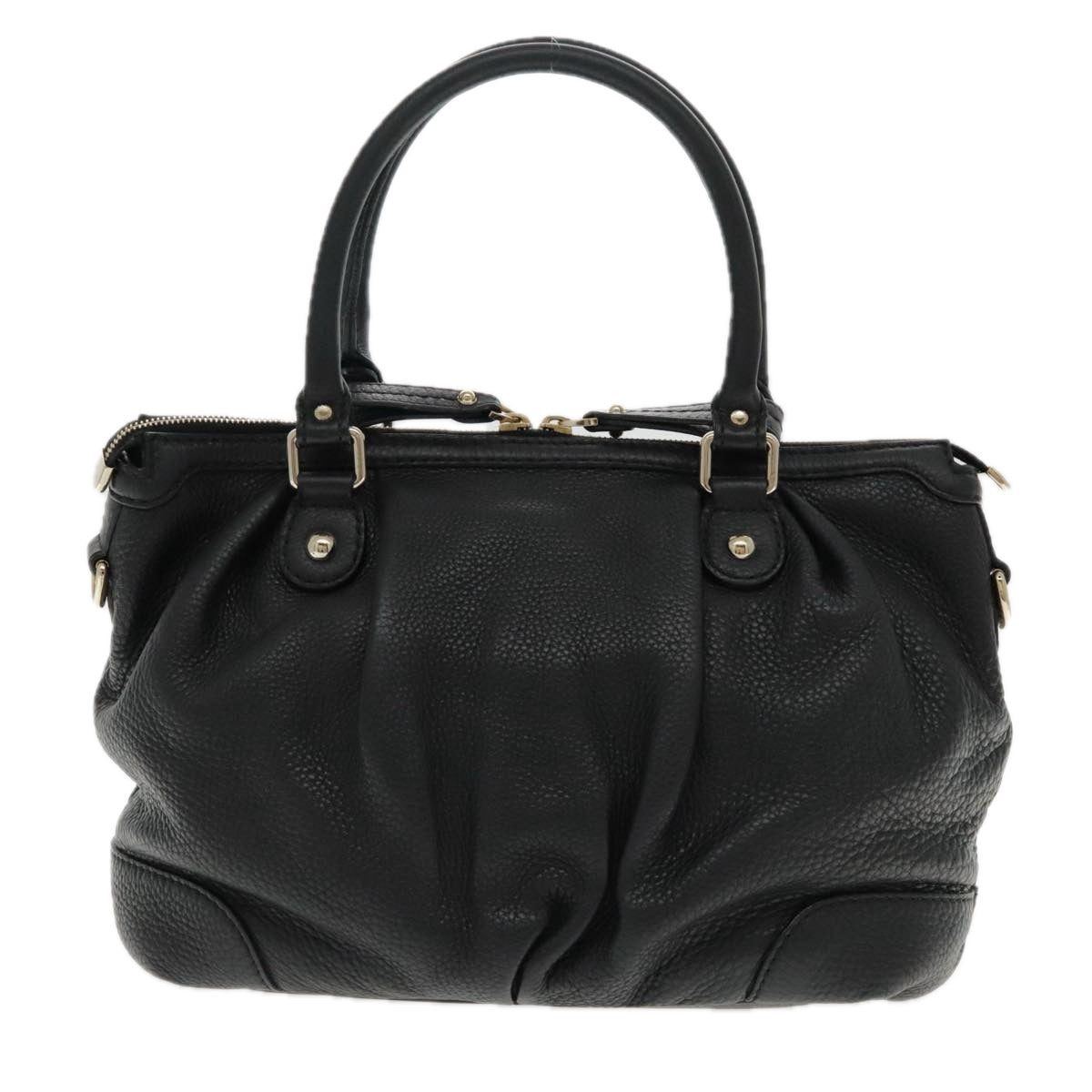 Gucci Sukey Black Leather Handbag