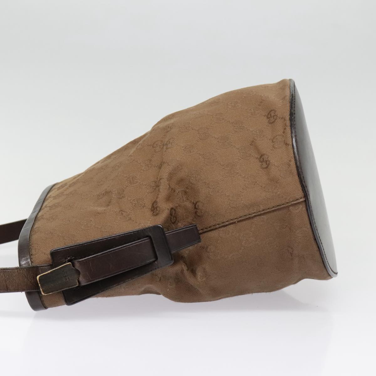 Gucci Brown Canvas Shoulder Bag
