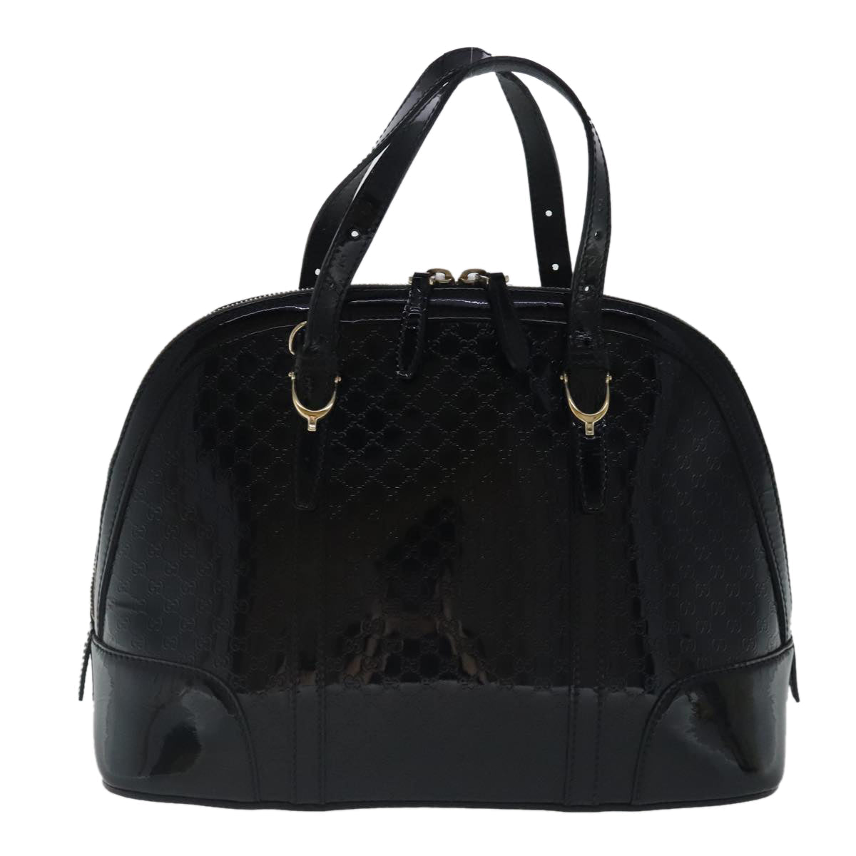 Gucci Micro Guccissima Black Canvas Handbag ()