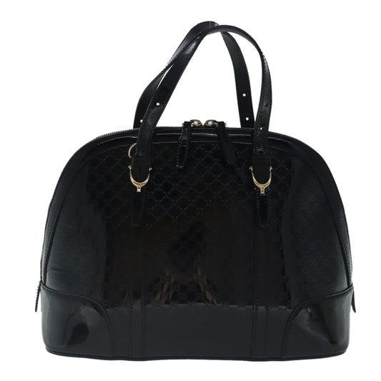 Gucci Micro Guccissima Black Canvas Handbag ()