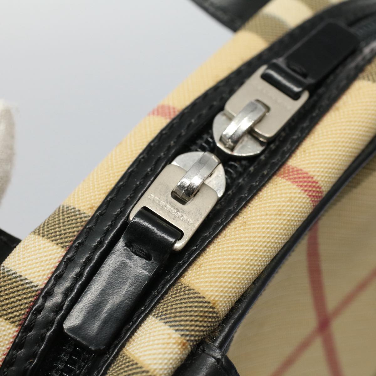 BURBERRY Nova Check Handbag