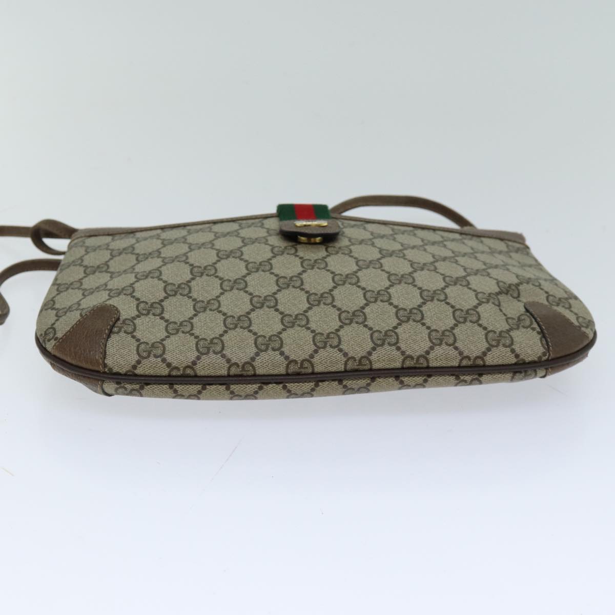 Gucci Ophidia Beige Canvas Shoulder Bag