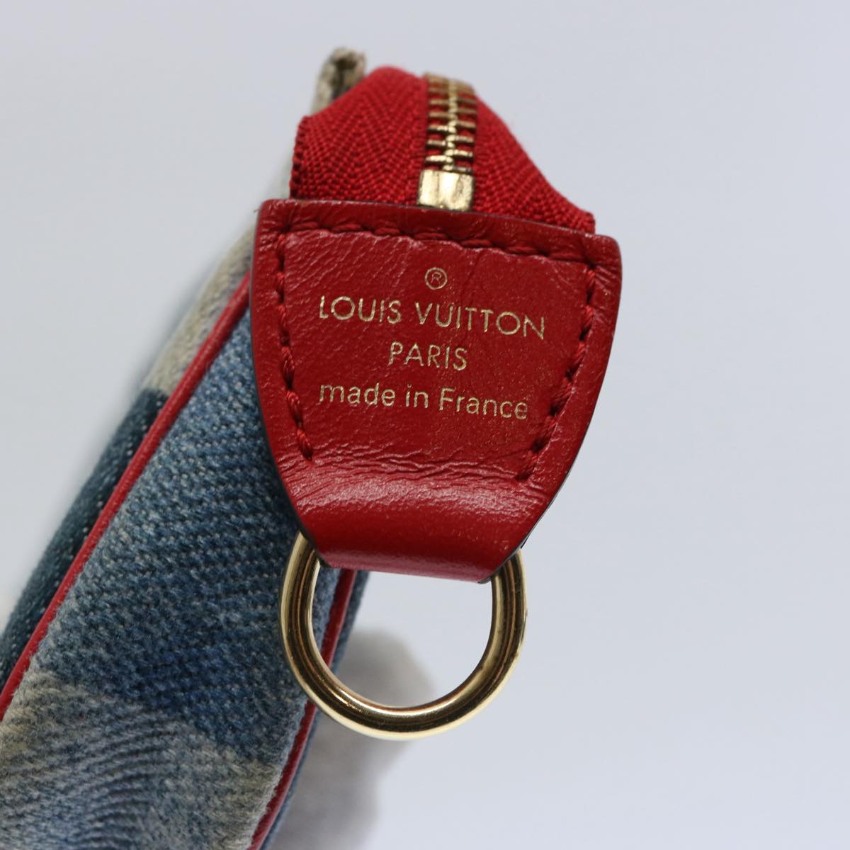 LOUIS VUITTON Pochette Cles Clutch Bag