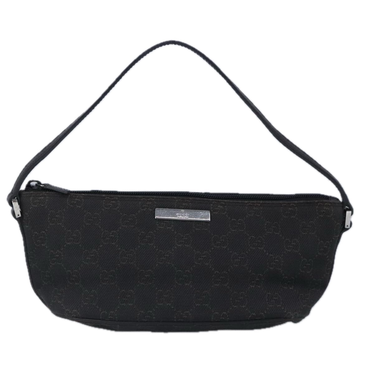 Gucci Brown Canvas Clutch Bag ()