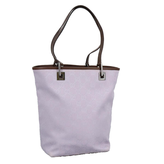 Gucci Purple Canvas Tote Bag ()