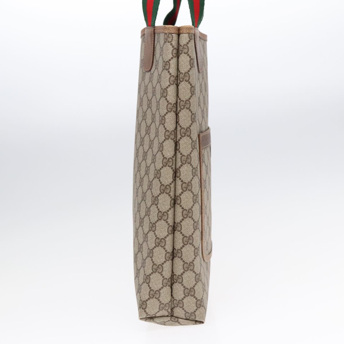 Gucci Sherry Beige Canvas Tote Bag