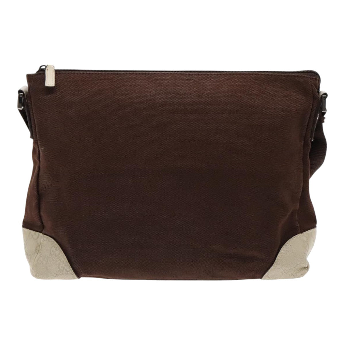 Gucci Brown Canvas Shoulder Bag