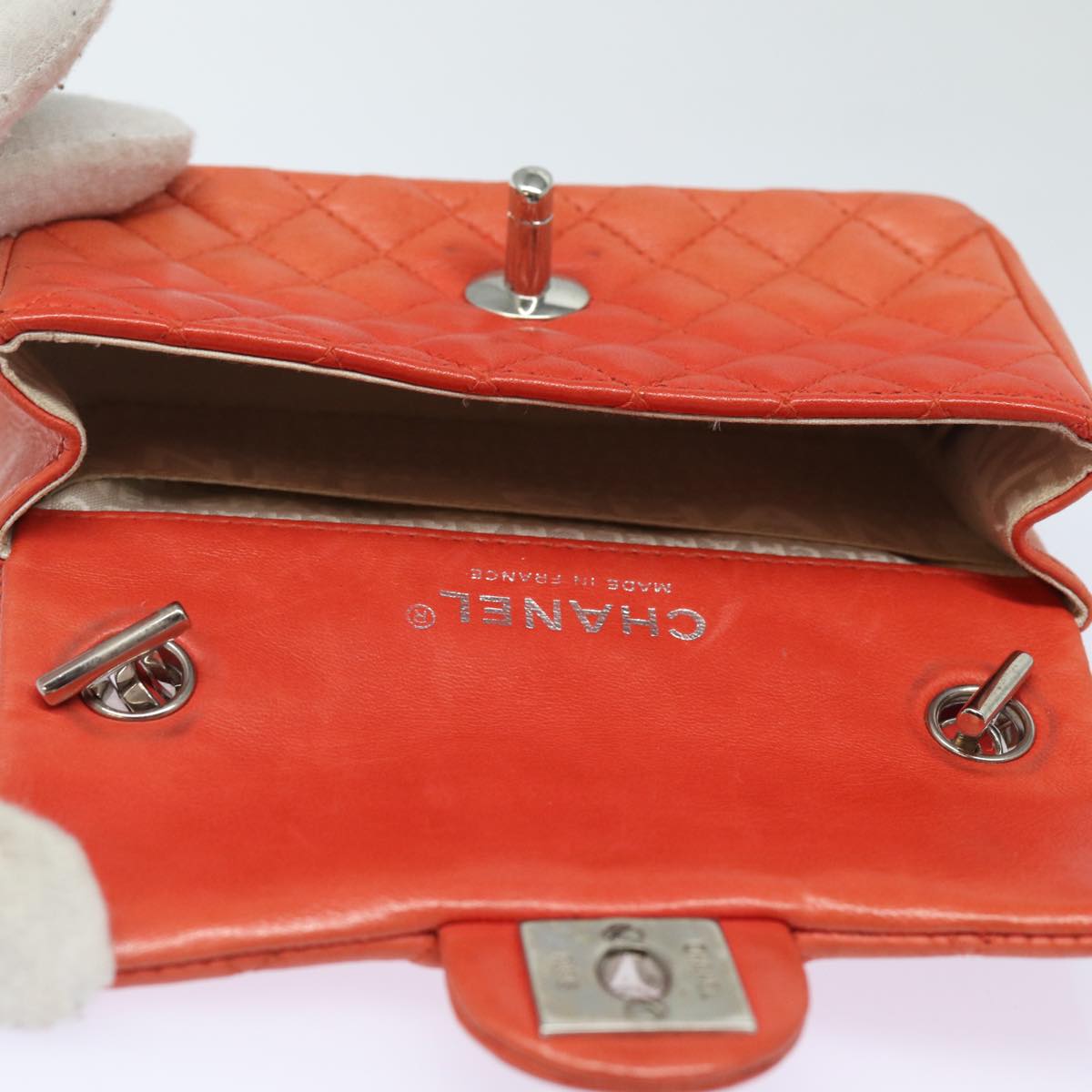 CHANEL Mini matelasse Handbag