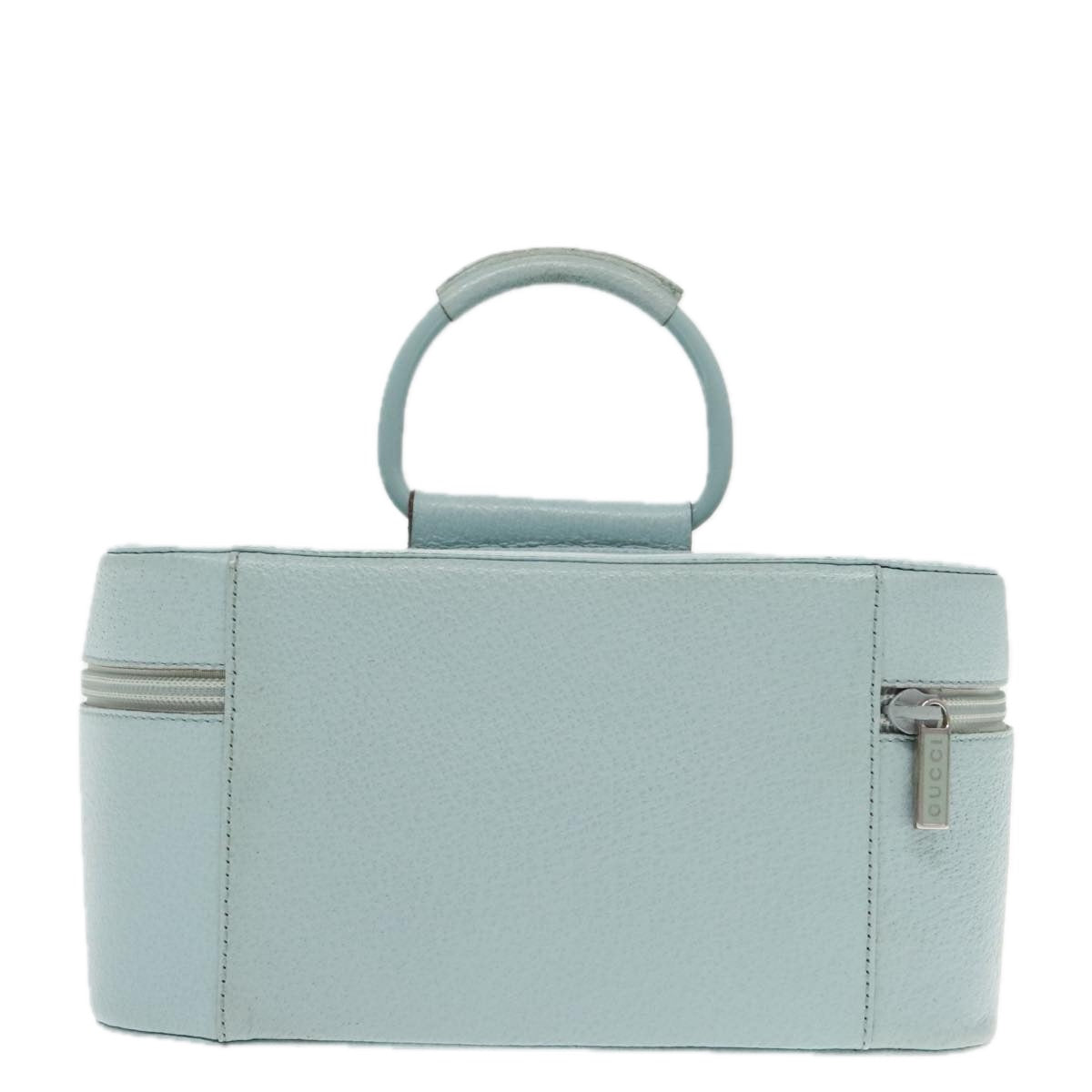 Gucci Blue Leather Clutch Bag
