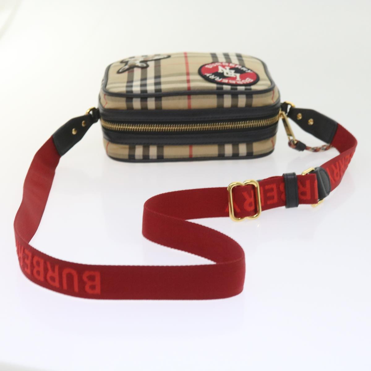 BURBERRY Nova Check Shoulder Bag