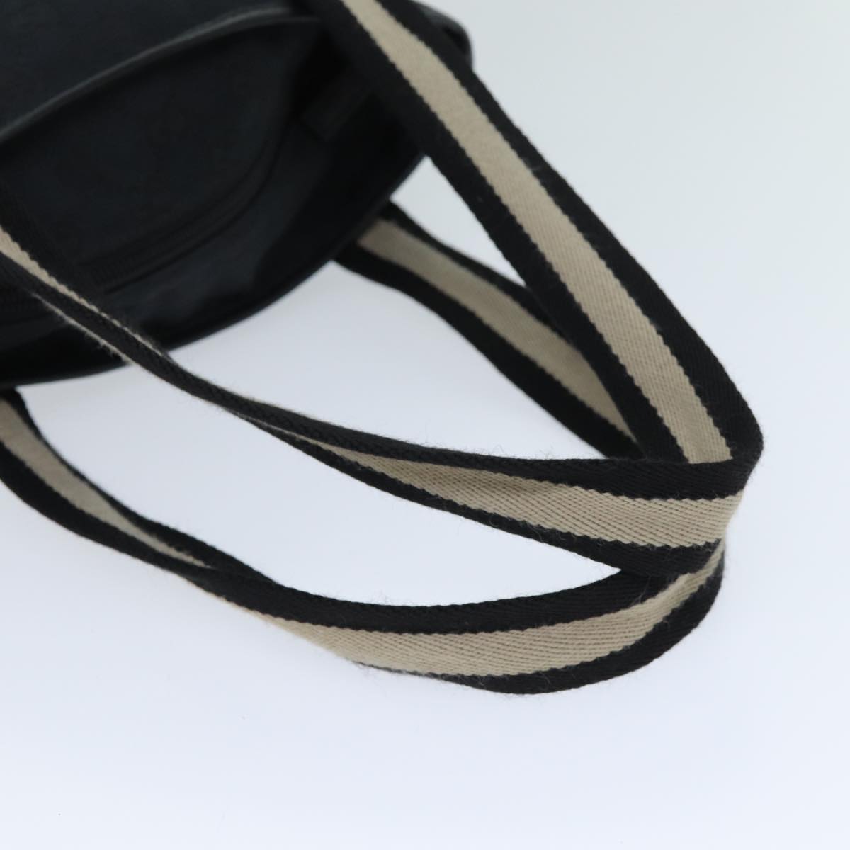 Gucci Gg Canvas Black Canvas Tote Bag