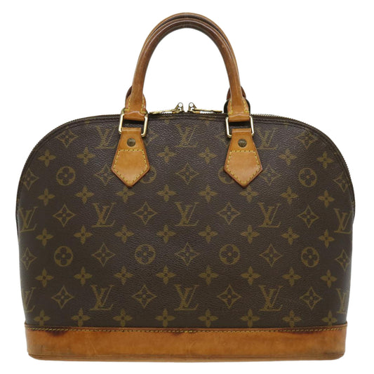 Louis Vuitton Brown Canvas Alma handbag bag