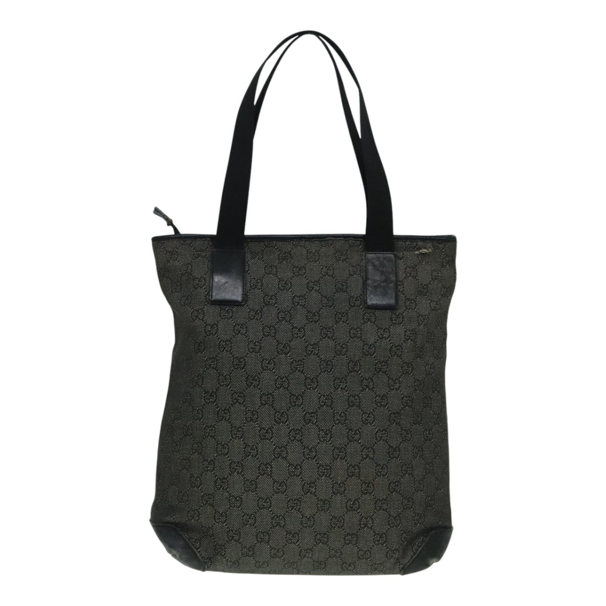 Gucci Black Canvas Shoulder Bag