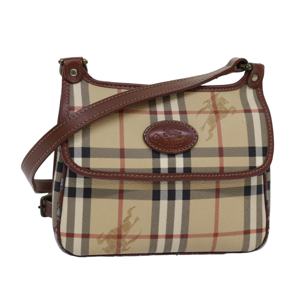 BURBERRY Nova Check Shoulder Bag