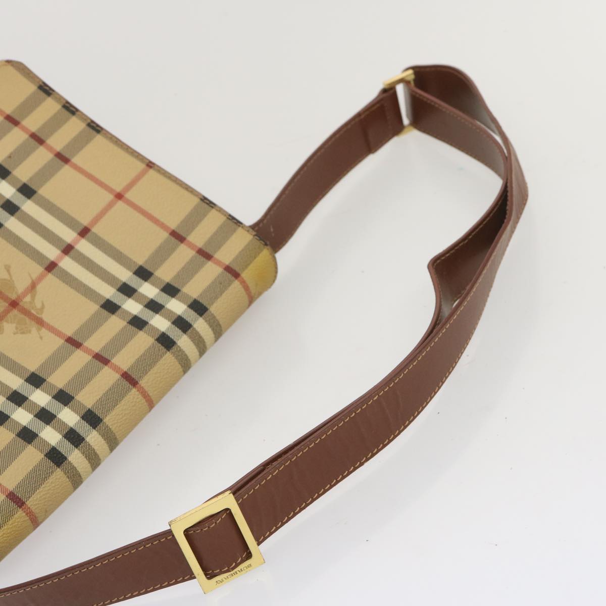 BURBERRY Nova Check Shoulder Bag