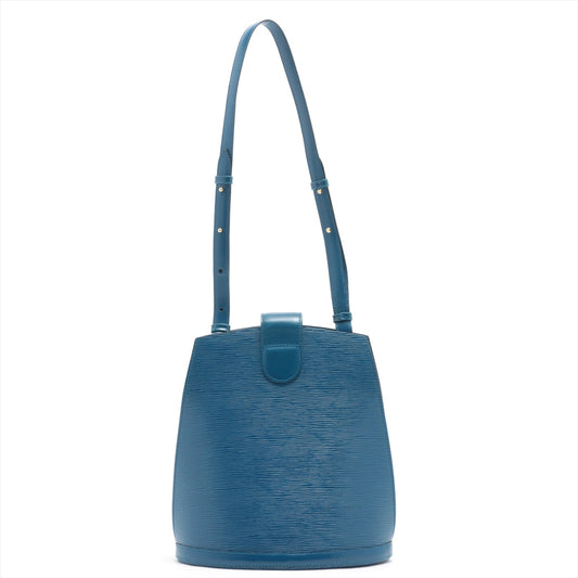 Louis Vuitton Blue Leather Cluny shoulder bag
