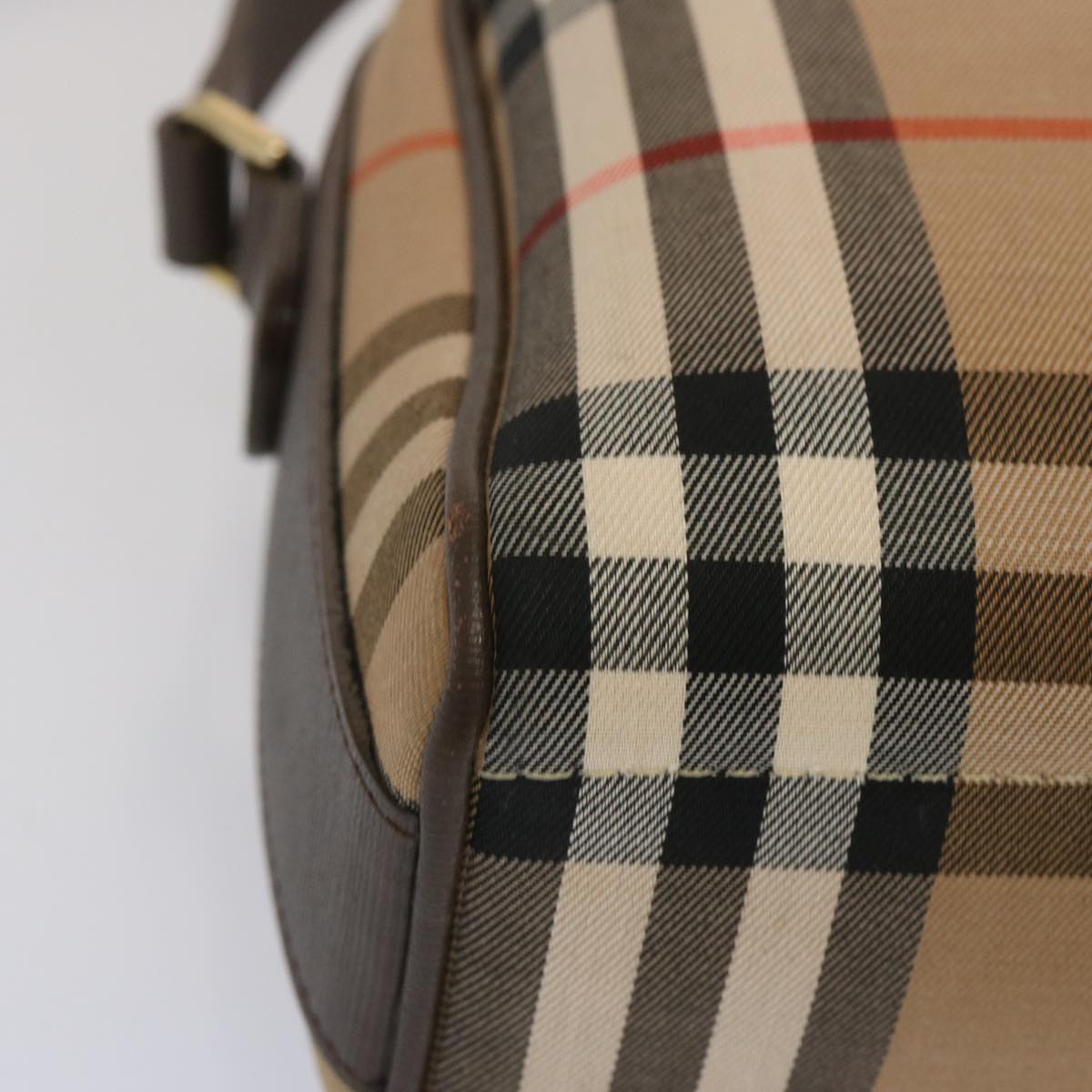 BURBERRY Nova Check Shoulder Bag