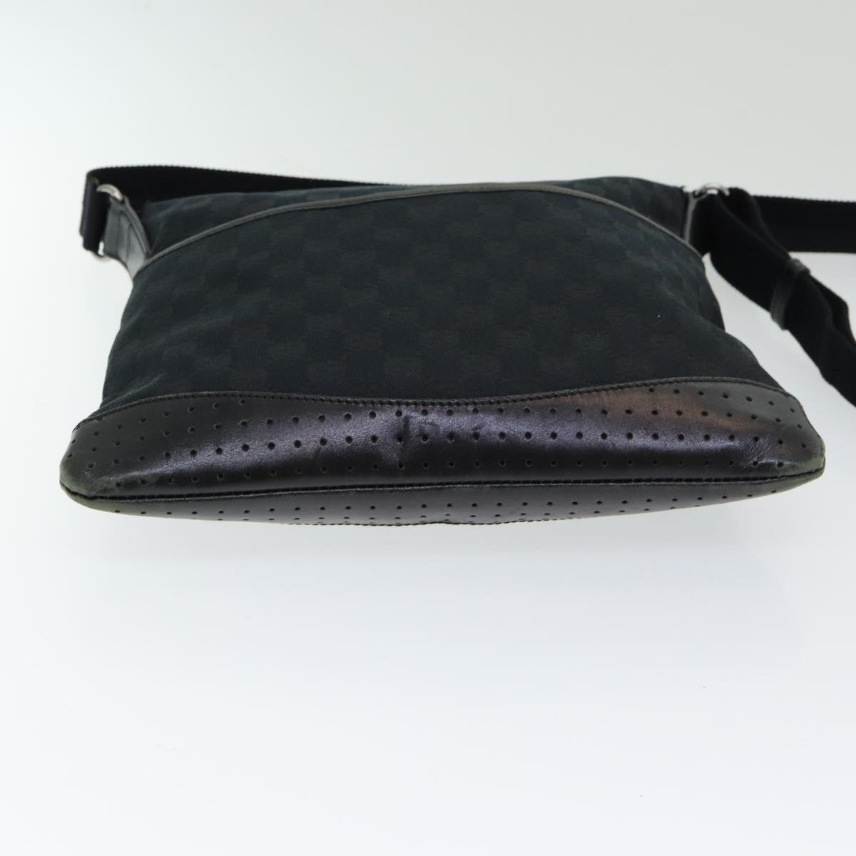 Gucci Gg Canvas Black Canvas Shoulder Bag