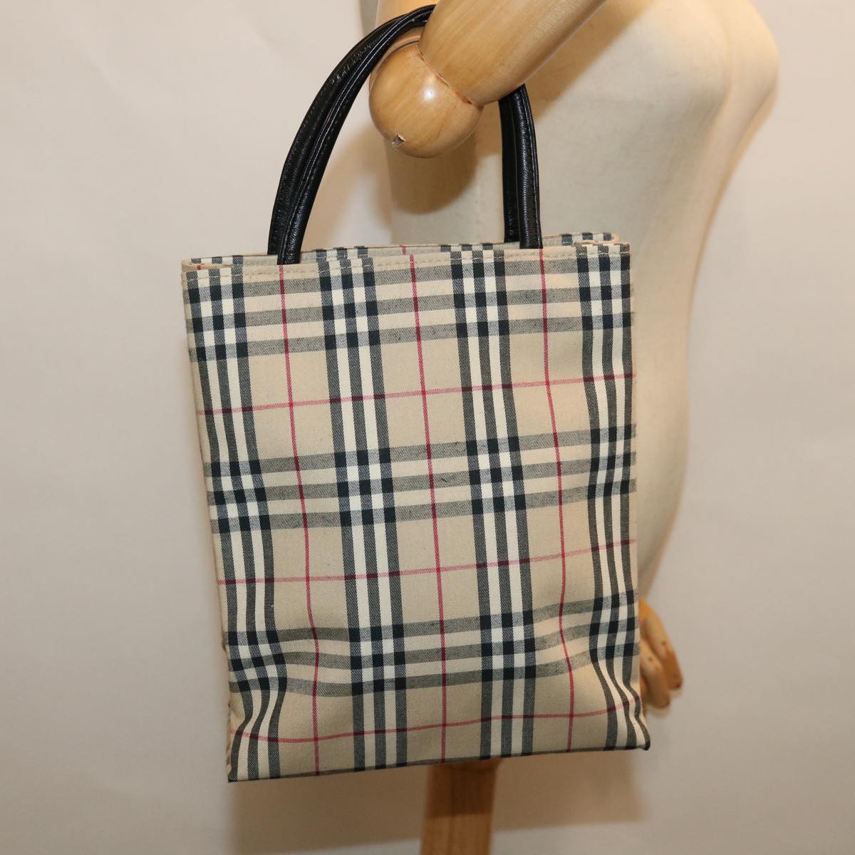 BURBERRY Nova Check Handbag