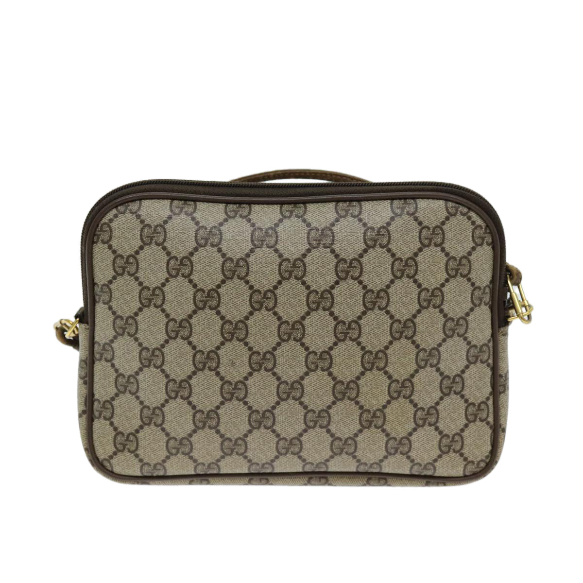 Gucci Gg Canvas Beige Canvas Shoulder Bag