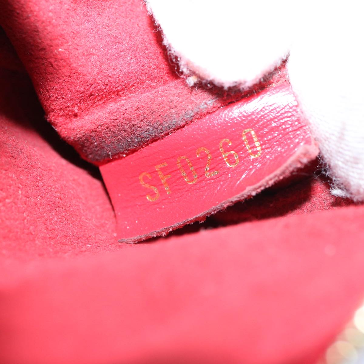 LOUIS VUITTON Pochette Cles Clutch Bag