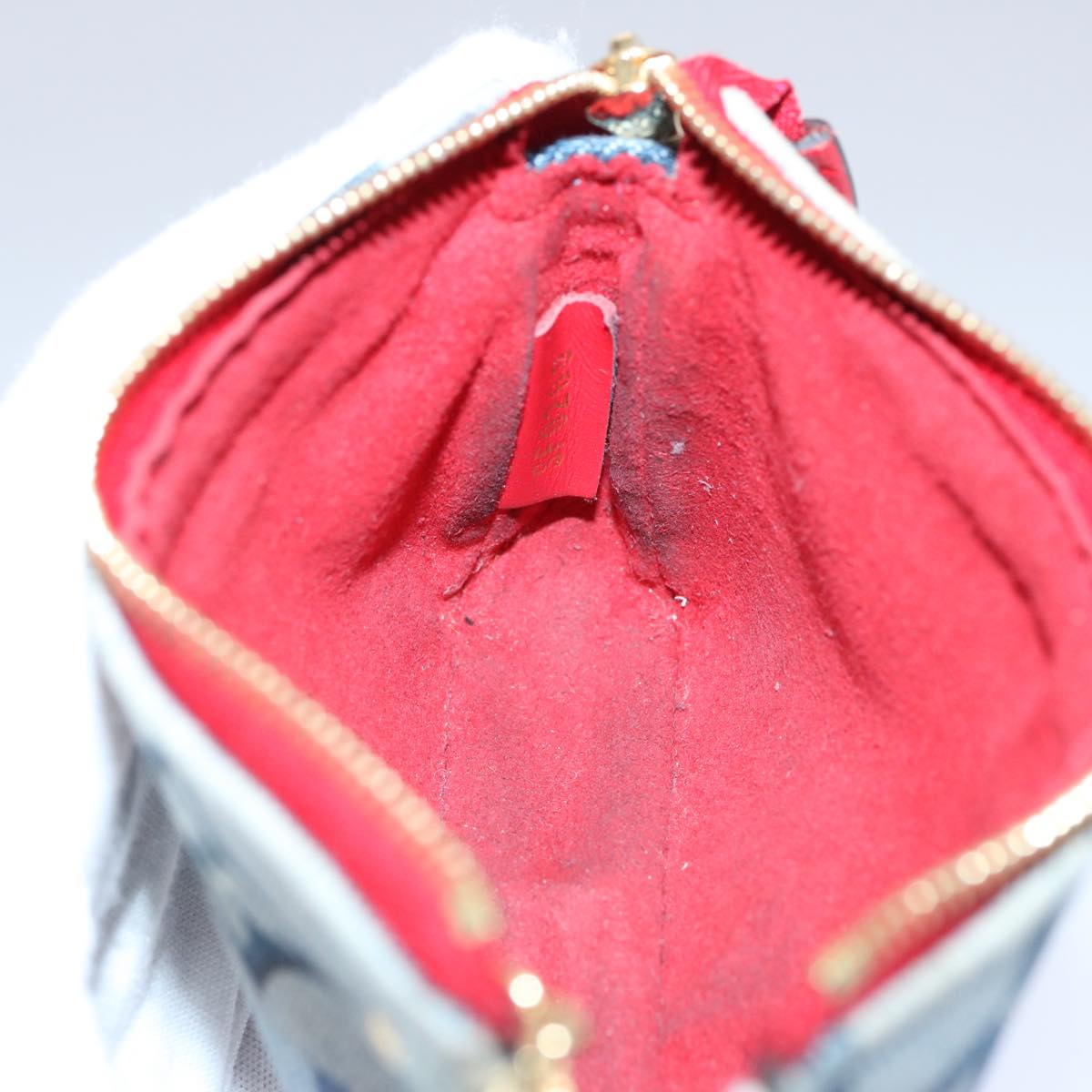 LOUIS VUITTON Pochette Cles Clutch Bag