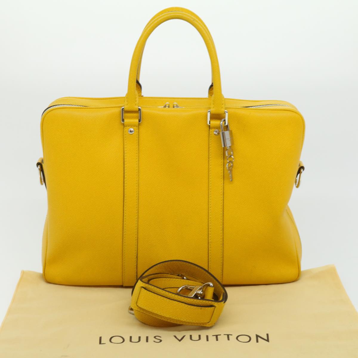 Louis Vuitton Porte Documents Voyage Handbag
