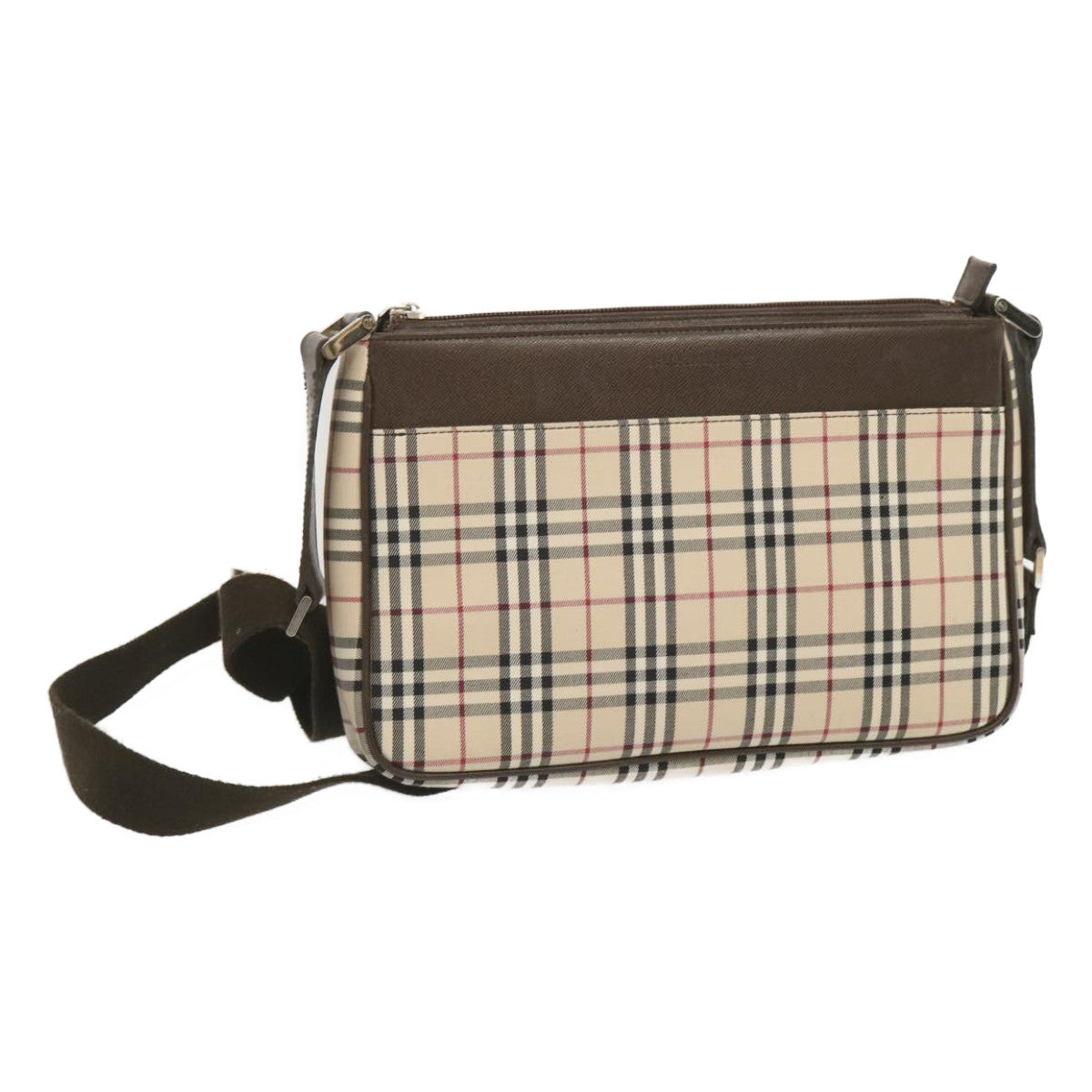 BURBERRY Nova Check Shoulder Bag