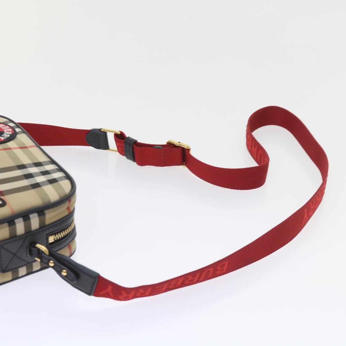 BURBERRY Nova Check Shoulder Bag