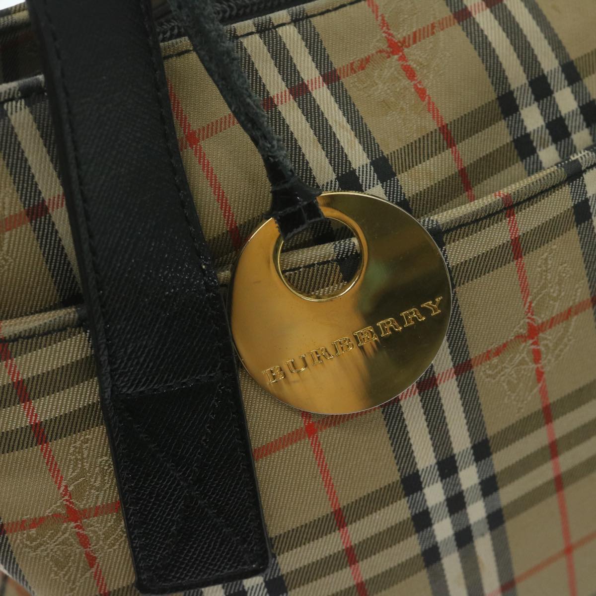 BURBERRY Nova Check Shoulder Bag