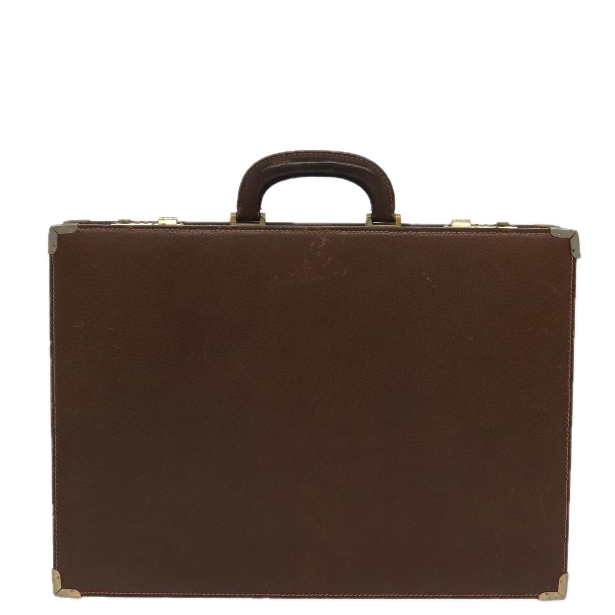 Gucci Brown Leather Travel Bag
