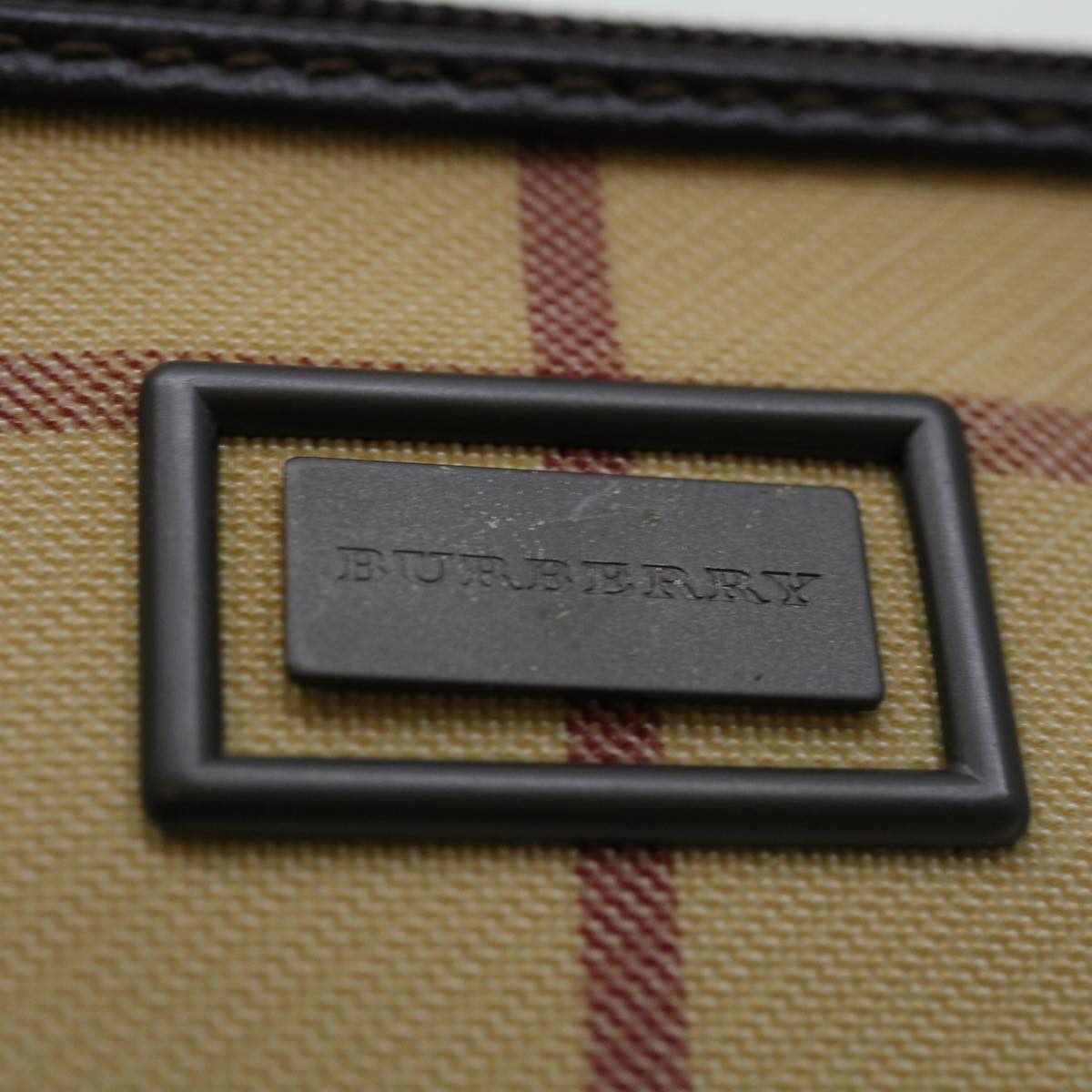 BURBERRY Nova Check Clutch Bag