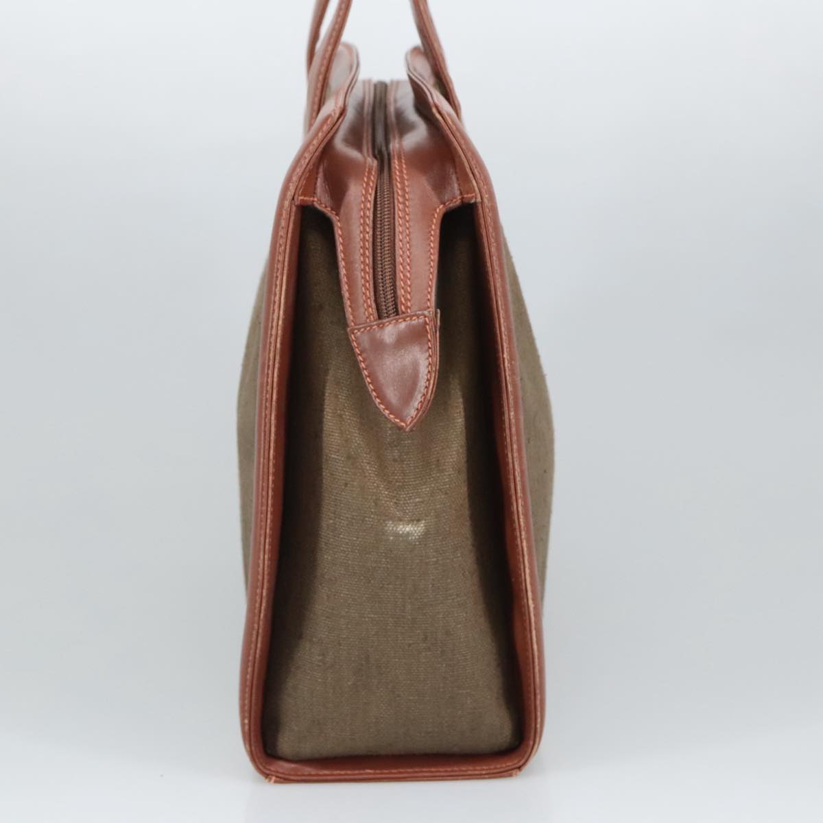 Gucci Brown Canvas Tote Bag