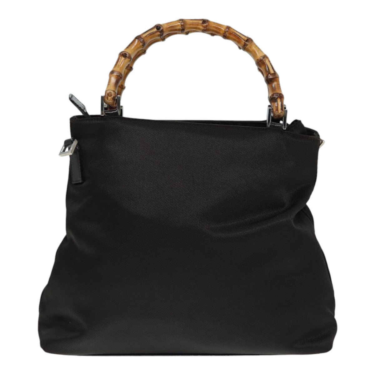 Gucci Bamboo Brown Synthetic Handbag