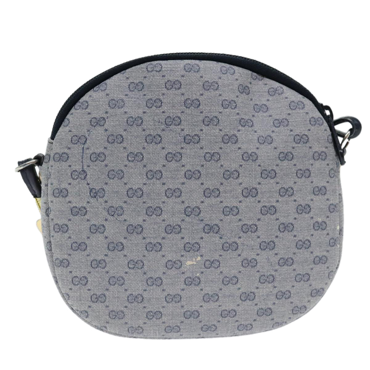 Gucci Navy Canvas Shoulder Bag